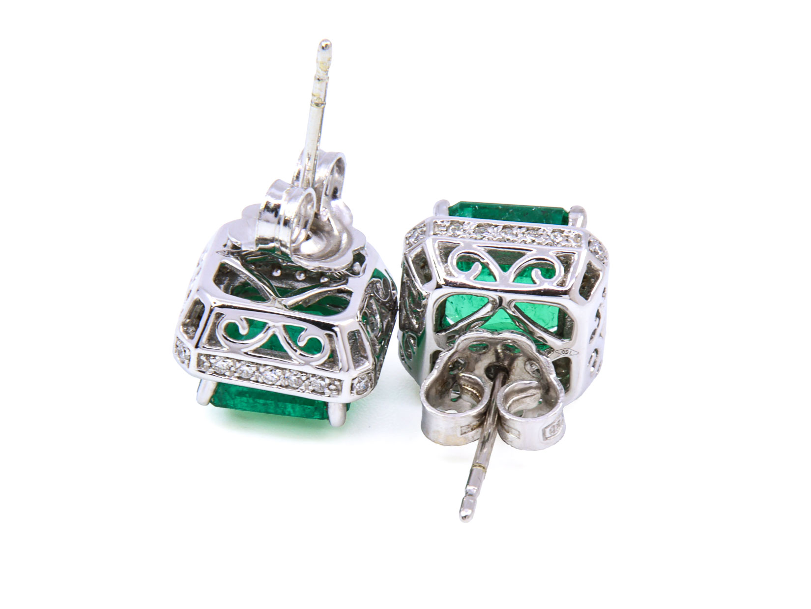 orecc. Ce7628 smer.Zambia Extra brill F vvs ottagonale 8x6 mm