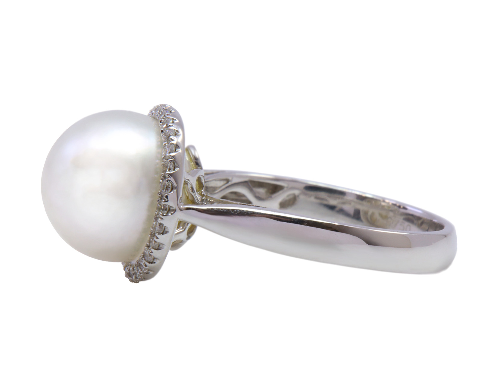 Anello c/ perla e brill 0 b 0,21