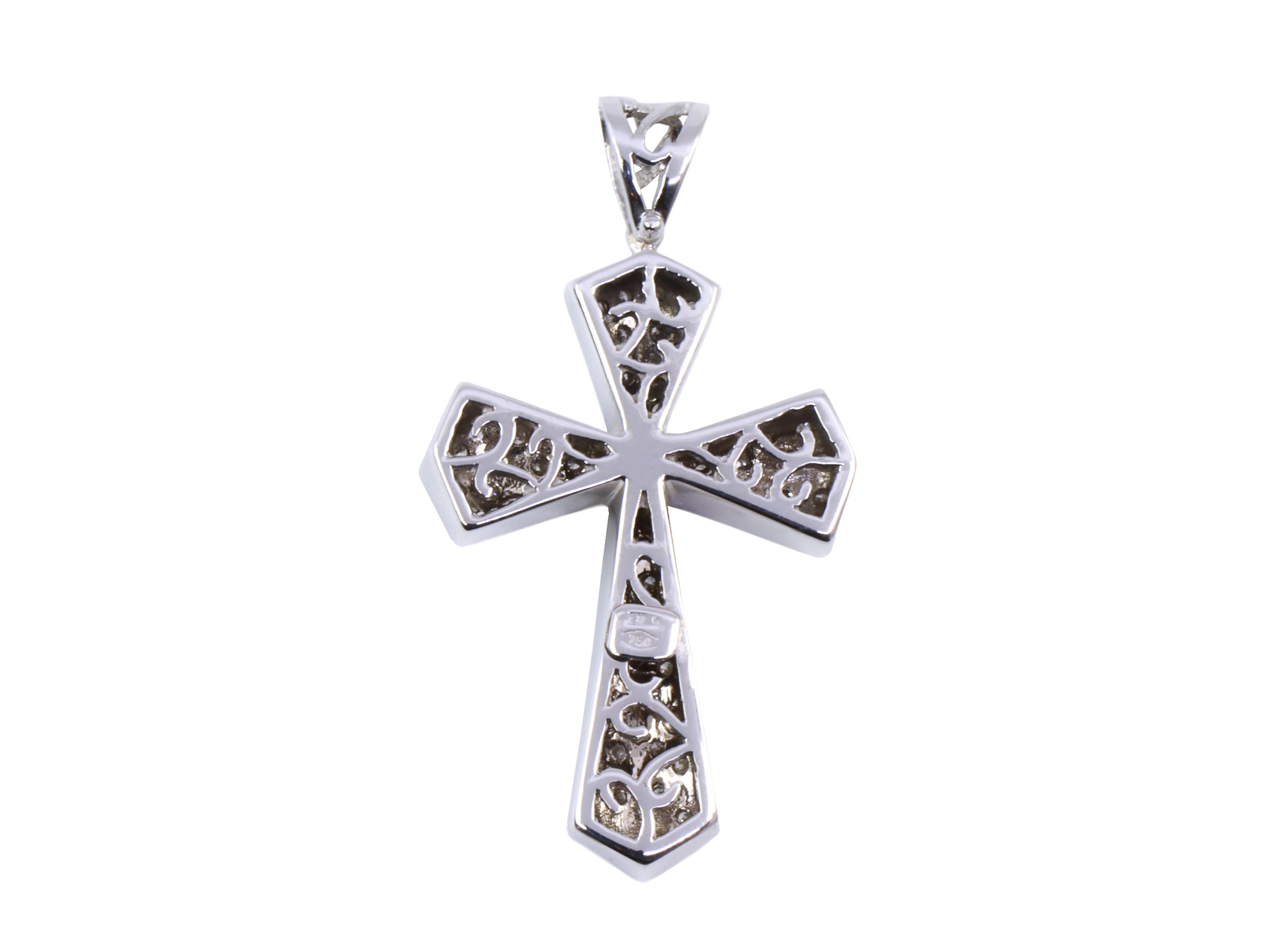 crocetta in oro bianco