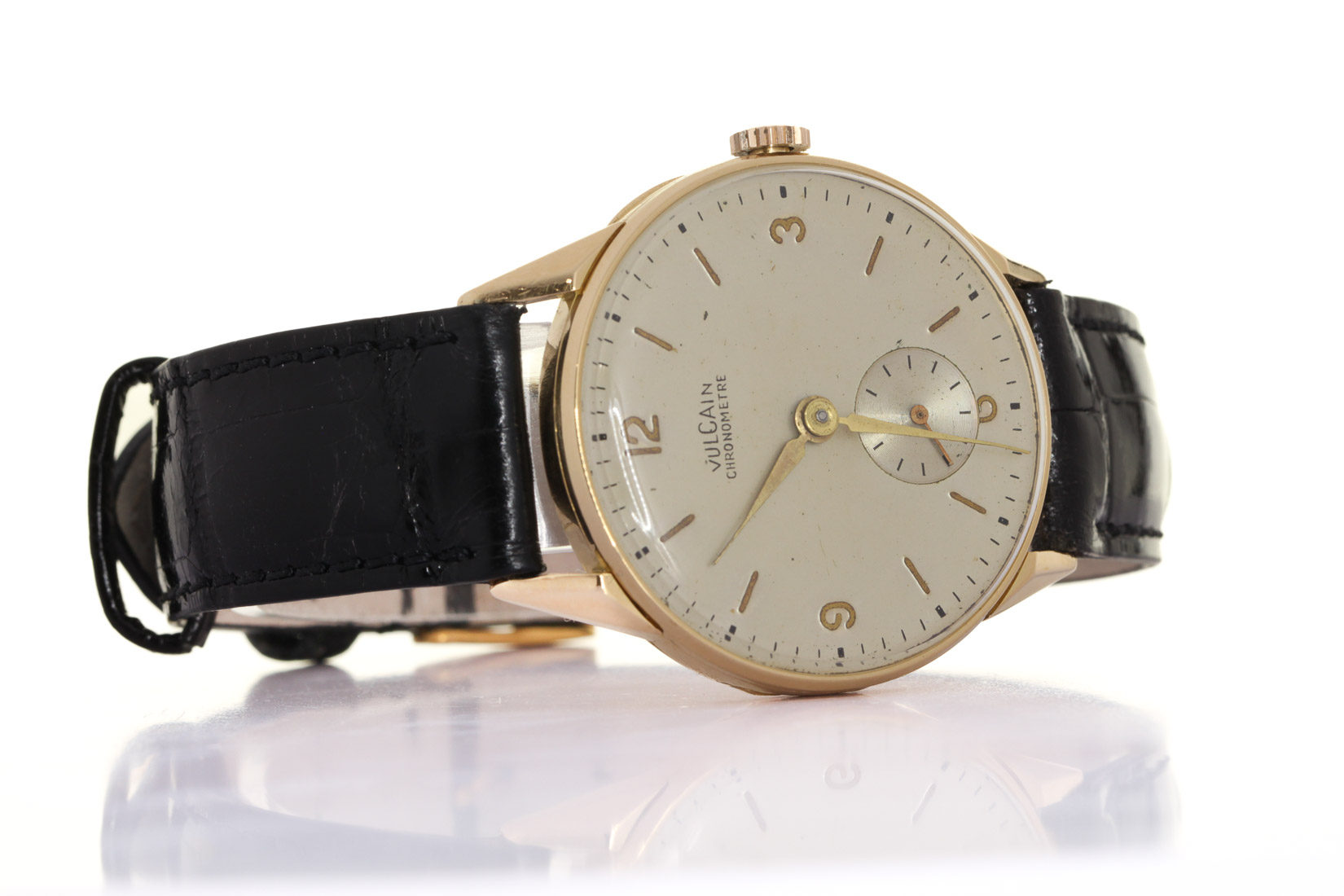 Orologio Vulcain , cassa in oro 18kt gr. 10,5 ad euro 52 grammo 