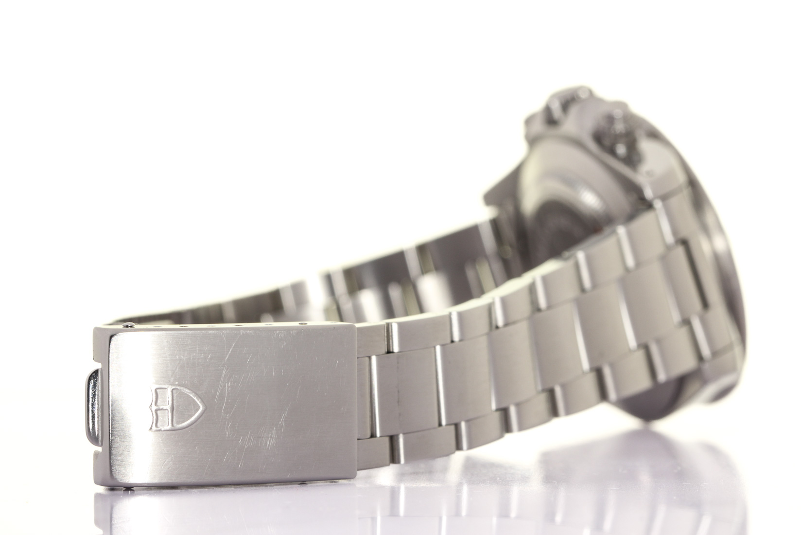 Tudor Oysterdate Chrono, Steel, Tudor Box, Tudor Service Warranty, Original Tritium dial