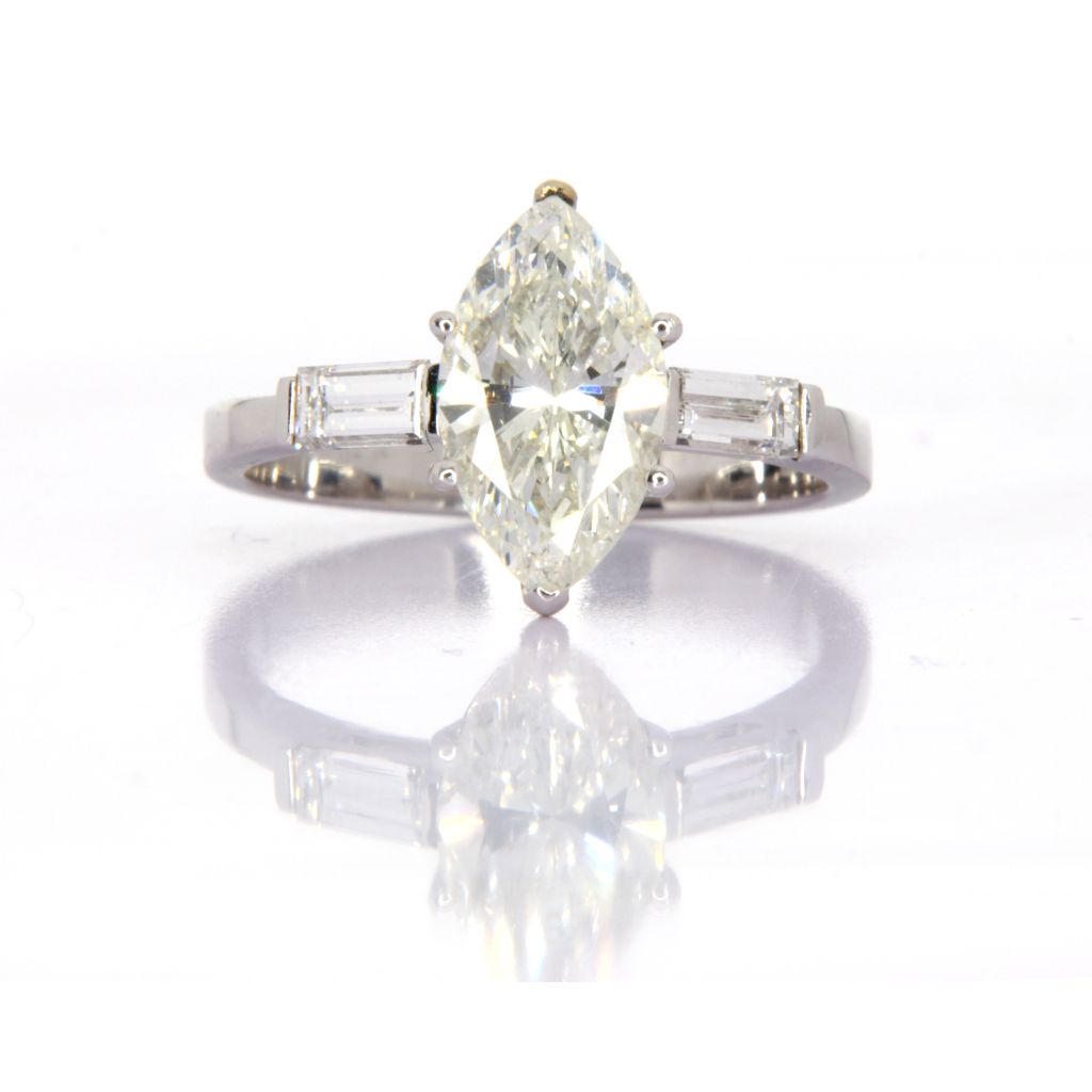 Diamante taglio baguette clearance