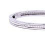 Bracciale Bulgari in oro bianco 18kt. di gr. 30,2 con diamanti