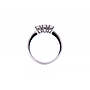 Anello trilogy in oro bianco 18Kt grammi 3,7